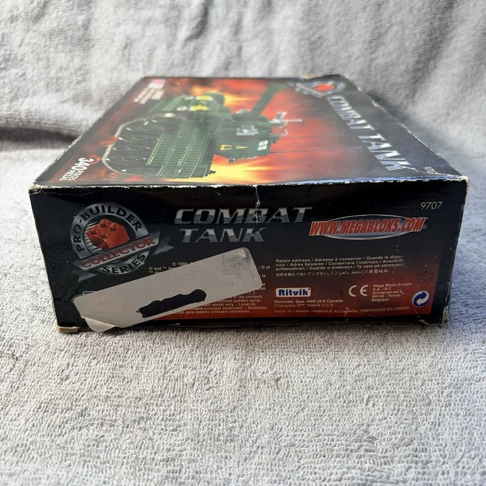 Mega Bloks Pro - Builder 9707 Combat Tank - Used